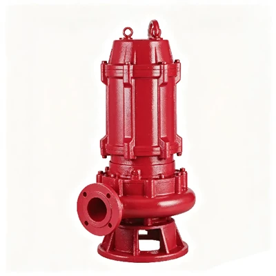 Pompa sommergibile per acque luride a flusso ultra elevato